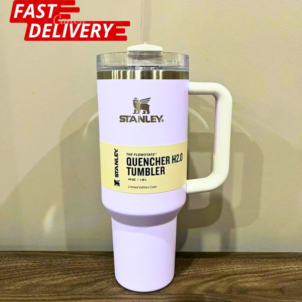 Stanley The Quencher H2.0 Flowstate 40oz Tumbler -LIMITED EDITION Lavender Color
