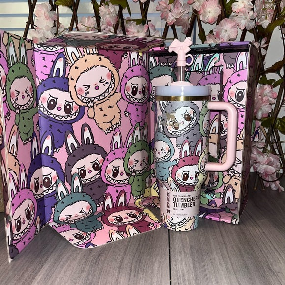 Stanley Labubu Edition 40oz Quencher – Limited Special Box | Vacuum Insulated Tumbler